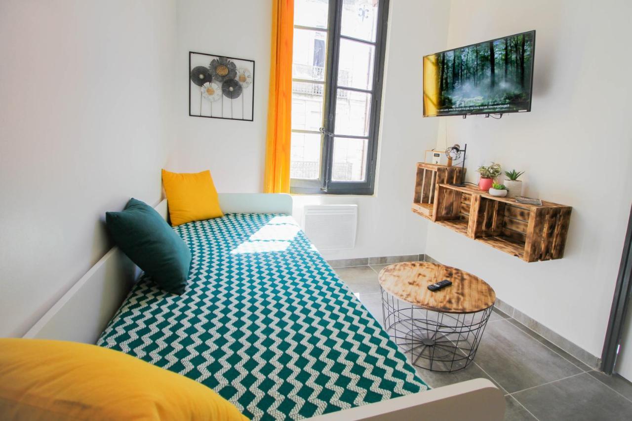 Charmant T2 En Coeur De Ville - 2 Lits + Lit Bebe - Wifi - Imprimante 卡尔卡松 外观 照片