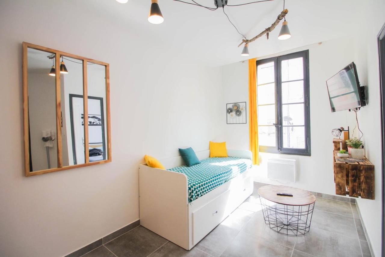 Charmant T2 En Coeur De Ville - 2 Lits + Lit Bebe - Wifi - Imprimante 卡尔卡松 外观 照片